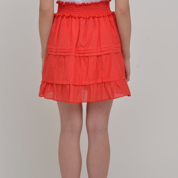 Silk/Cotton Tiered Skirt - All Natural and Sustainable - Picture 4 of 4